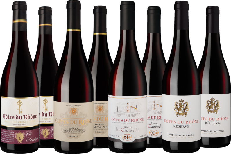 Entdeckerpaket Côtes du Rhône