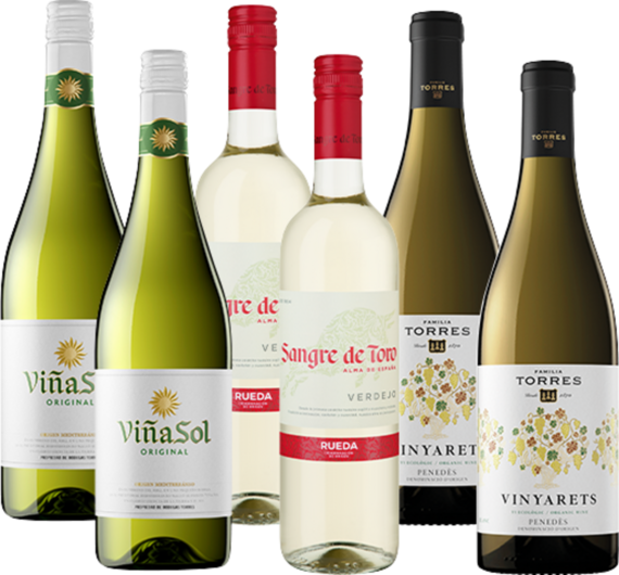 Weinpaket Spaniens zauberhafte Weißweine