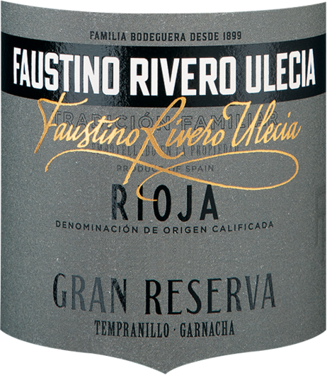 2016 Faustino Rivero Ulecia Rioja Gran Reserva
