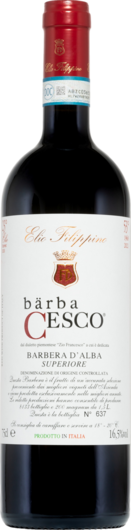 2019 Bärba Cesco Barbera d'Alba Superiore