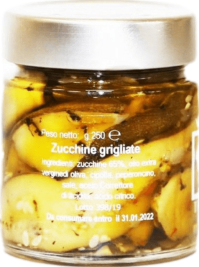 Agricola Taurino Zucchine Grigliate