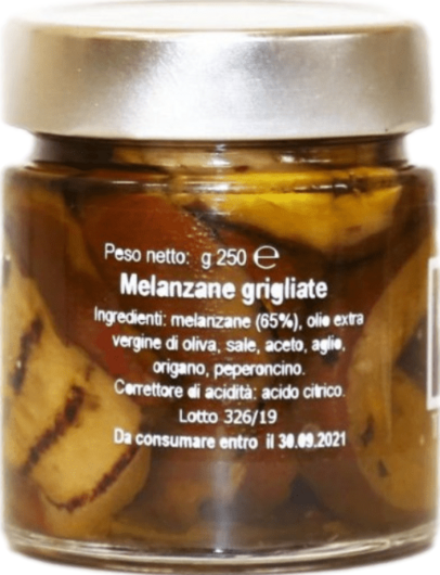 Agricola Taurino Melanzane Grigliate