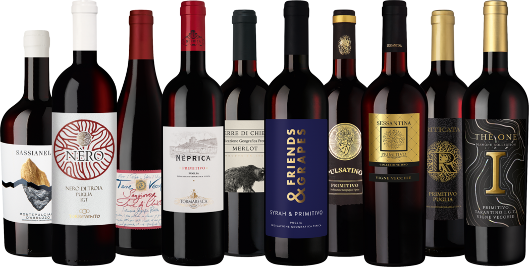 Weinpaket "Empfehlungen aus Süditalien"