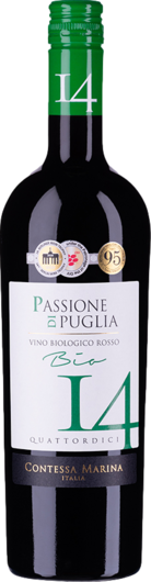 2022 Contessa Marina 14 Passione di Puglia Rosso Bio