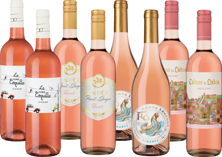 Entdeckerpaket "Goldprämierte Rosés"