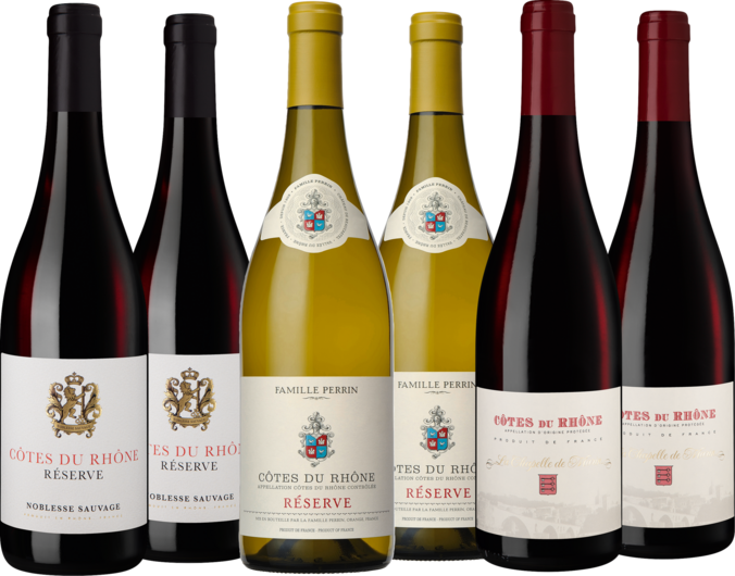 Weinpaket "Eine Reise entlang der Rhône"
