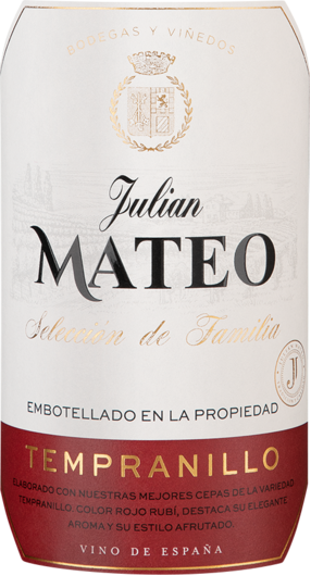2023 Julian Mateo Tempranillo