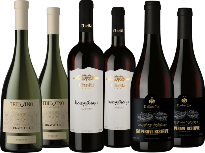 Weinpaket "Die Wiege des Weinbaus - Georgien"