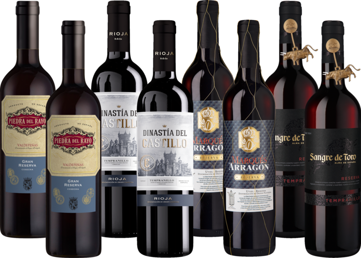 Entdeckerpaket "Goldprämierte Tempranillo"