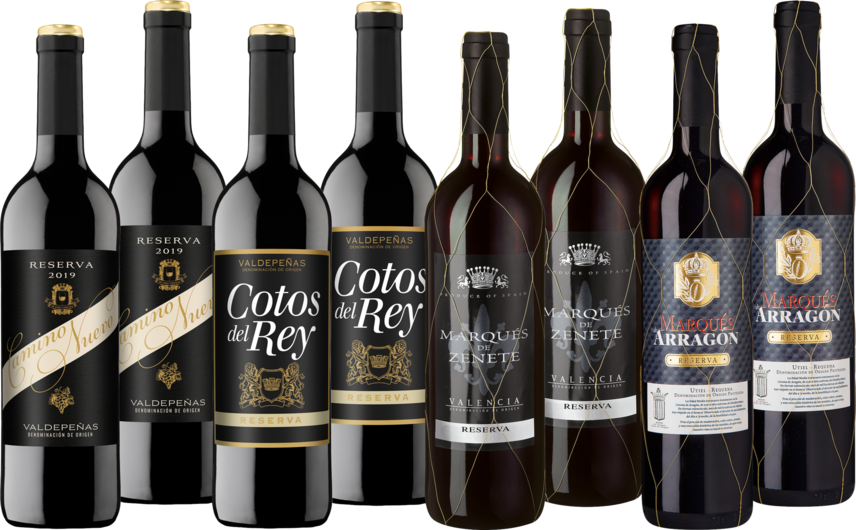 Probierpaket Spaniens fabelhafte Reservas