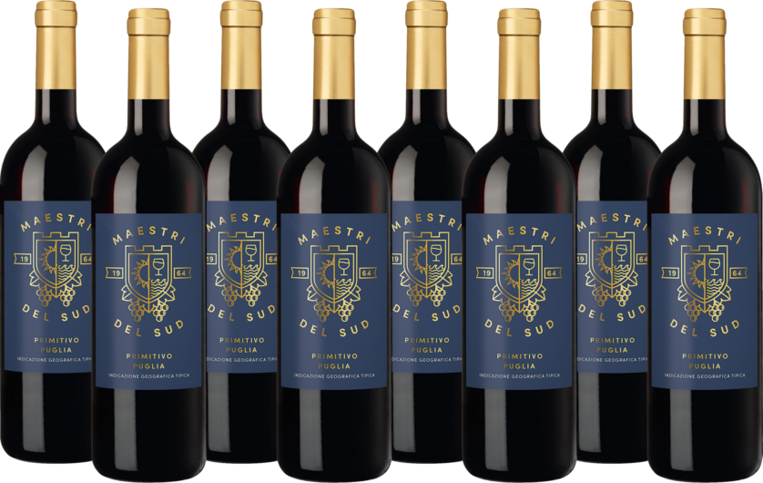 2023 Vorteilspaket Maestri del Sud Primitivo