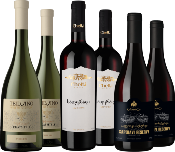 Weinpaket "Die Wiege des Weinbaus - Georgien"