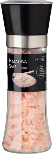 Rosa Himalaya Salzkristalle in Glasmühle