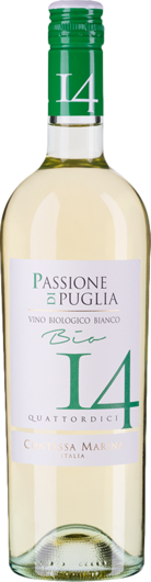 2023 Contessa Marina 14 Passione di Puglia Bianco Bio