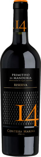2021 Contessa Marina 14 Primitivo di Manduria Riserva