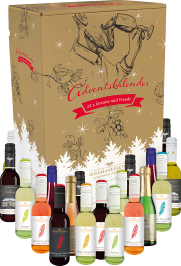 Adventskalender 24 x Genuss und Freude