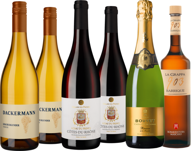 Mixpaket "Menübegleitung für die Festtage"