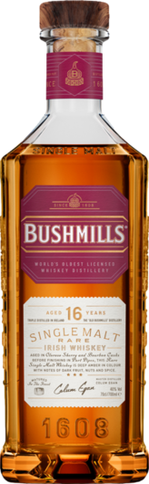 Bushmills 16 Years Single Malt Whiskey