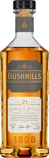 Bushmills 21 Years Single Malt Whiskey