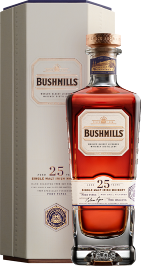 Bushmills 25 Years Single Malt Whiskey