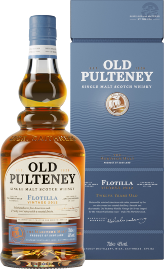 Old Pulteney Flotilla Single Malt 12 YO Whisky