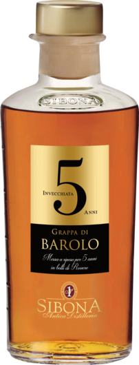Sibona Grappa di Barolo Invecchiata 5 Anni