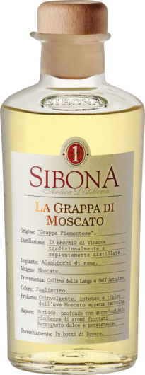 Sibona Grappa di Moscato