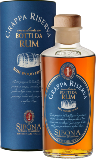 Sibona Grappa Riserva Botti da Rum