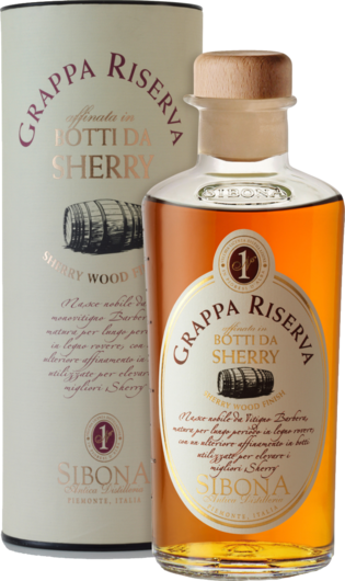 Sibona Grappa Riserva Botti da Sherry