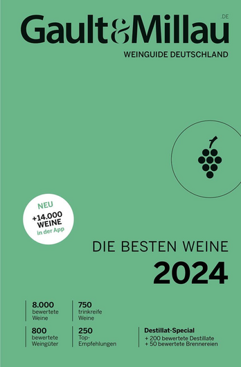 Gault &amp; Millau - Weinguide Deutschland 2024