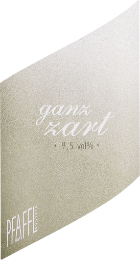 2024 Ganz Zart Cuvee weiß 9,5 %