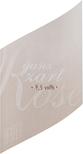 2024 Ganz Zart Rosé 9,5 %