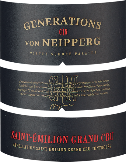 2019 Generations von Neipperg Saint-Emilion