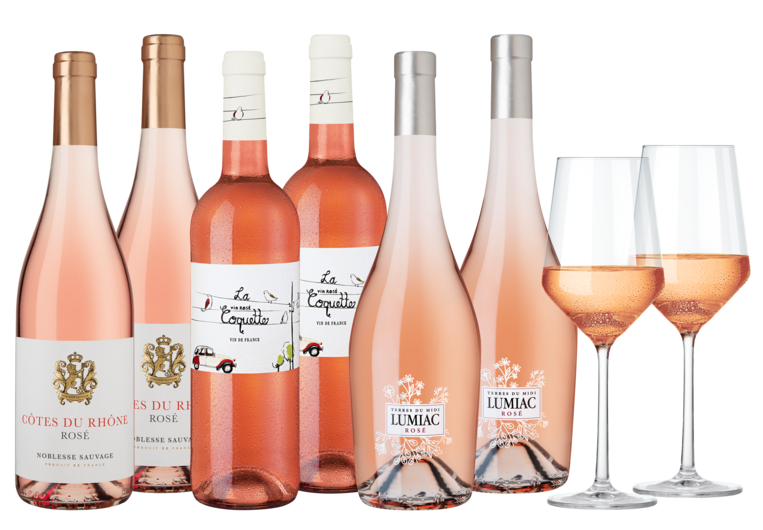 Probierpaket französische Rosés