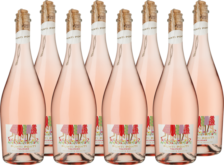 Vorteilspaket Punti Ponti Rosato Tulpiano