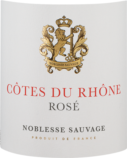 2024 Noblesse Sauvage Côtes du Rhône Rosé