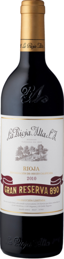 2010 La Rioja Alta 890 Rioja Gran Reserva