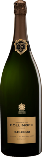 2008 Champagne Bollinger R.D.