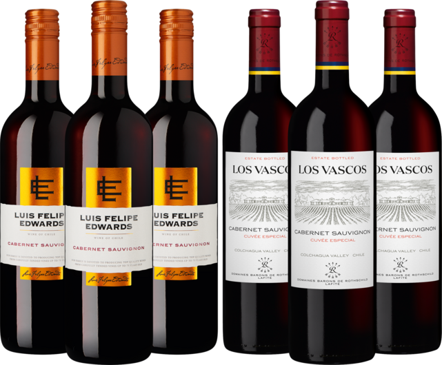 Weinpaket "Cabernet Sauvignon aus Chile"