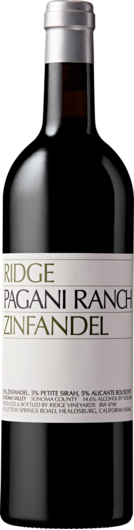 2022 Ridge Pagani Ranch Zinfandel