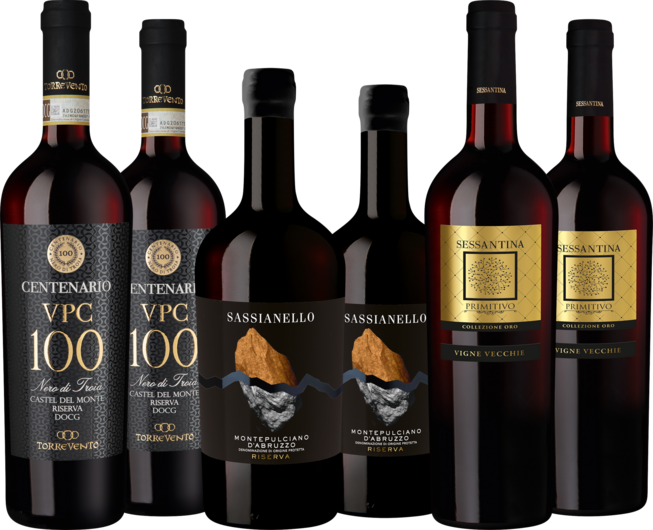 Probierpaket "Italiens Rotwein-Highlights"