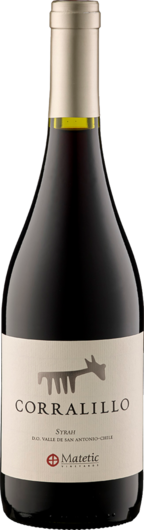 2018 Corralillo Syrah Bio