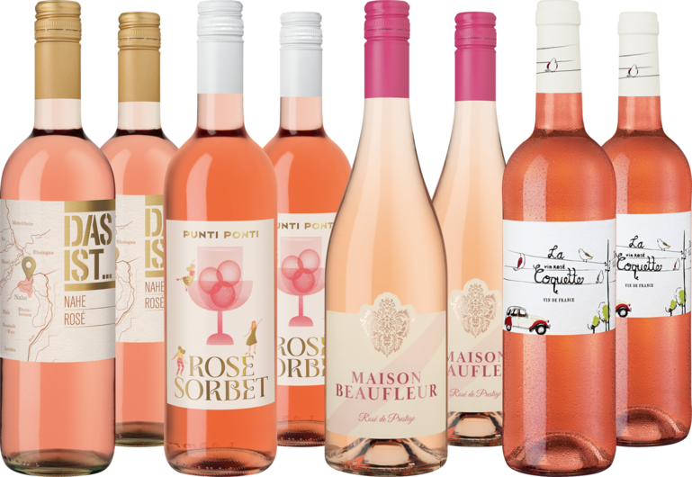 Weinpaket "Rosé-Highlights"