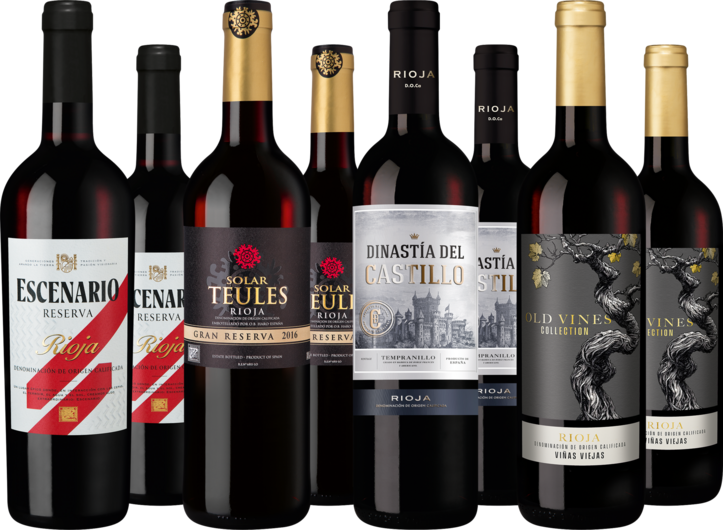 Mixpaket "Spanische Weine aus Rioja"