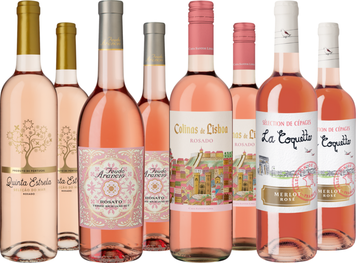 Entdeckerpaket "Goldprämierte Rosé-Weine"