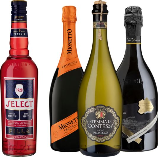 Podcast-Paket "Kein Aperol ohne Prosecco"