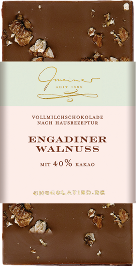 Gmeiner Tafelschokolade Engadiner Walnuss