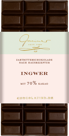 Gmeiner Tafelschokolade Ingwer