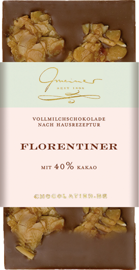 Gmeiner Tafelschokolade Florentiner