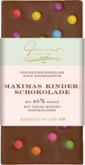 Gmeiner Tafelschokolade Maximas Kinderschokolade
